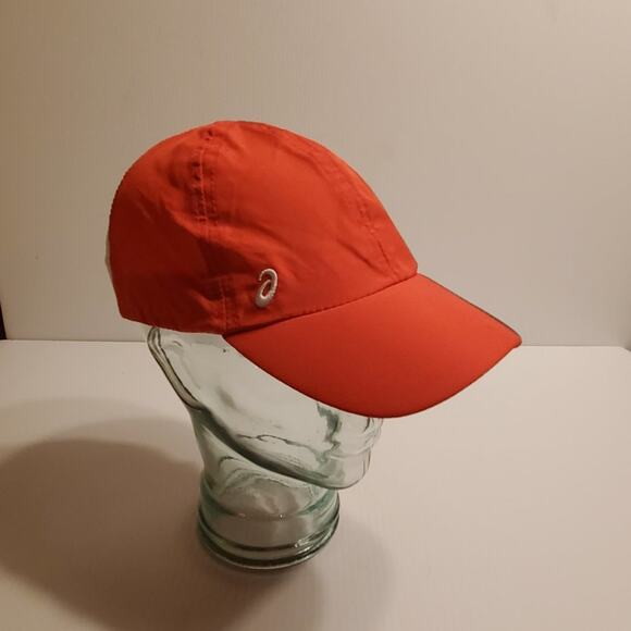 Asics golf hat cap. Color red /white. 100% Polyester. One size fits most - Picture 3 of 13